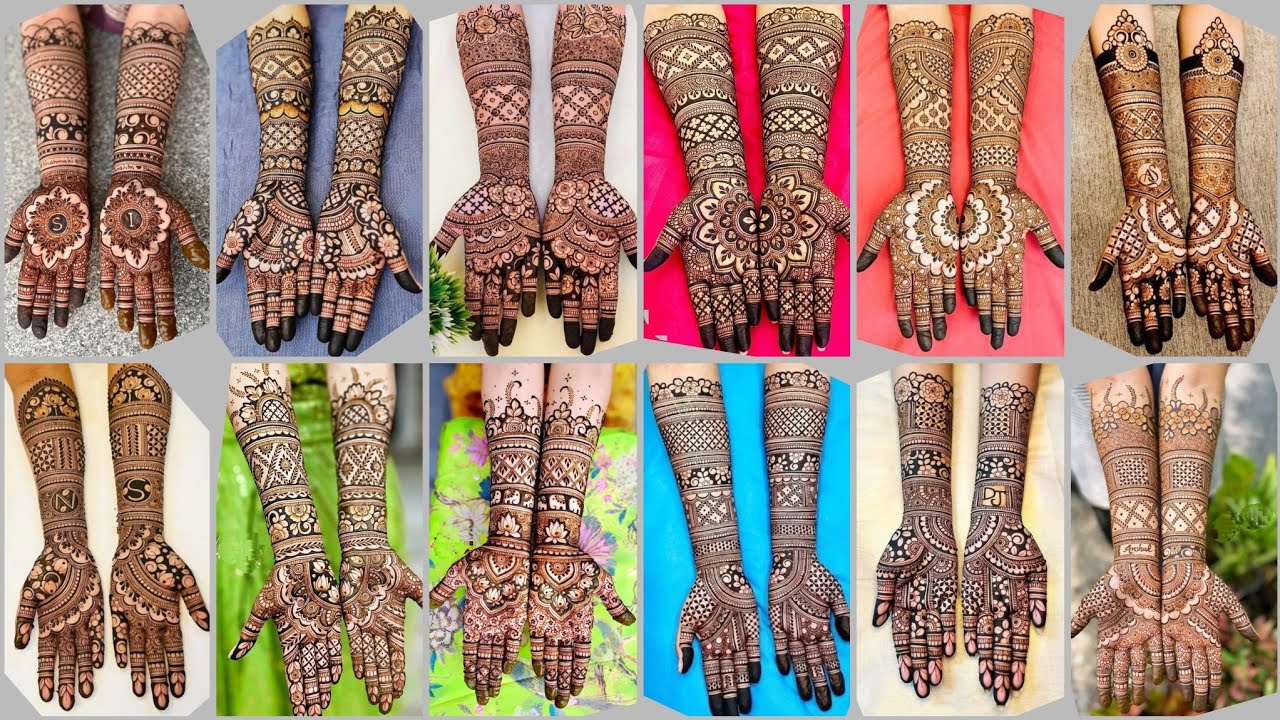 Dulhan Mehandi design 2025 / Amazing Wedding Mehandi designs / New Bridal henna design simple