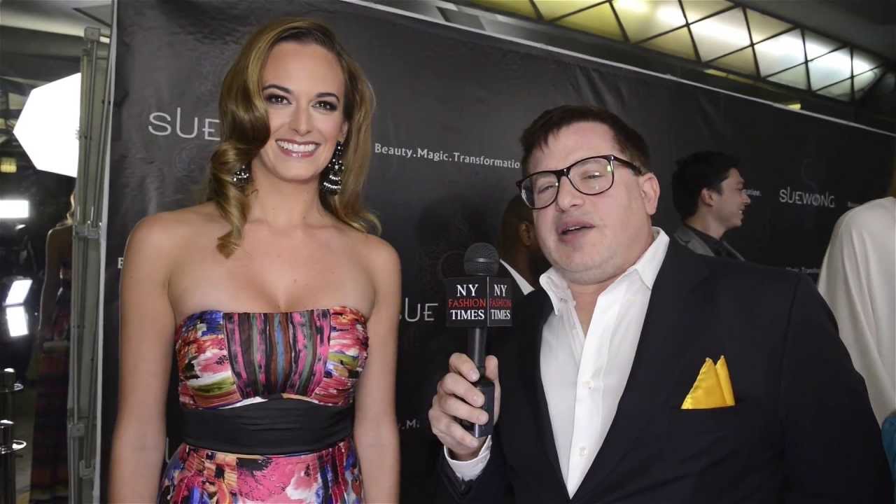 'Last Vegas' actress Jena Sims interviewed at Sue Wong LAFW Event