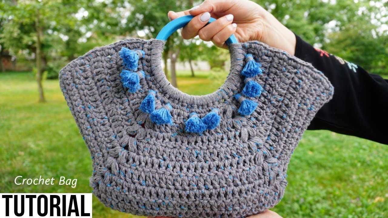 Crochet Bag Tutorial | Crochet Handbag DIY