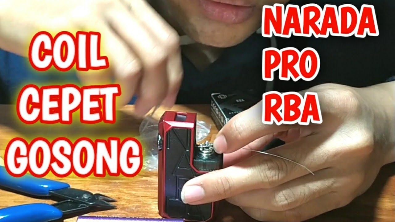 NARADA PRO RBA, UNBOXING | RECOIL & REVIEW by DRUGA VAPERIZZO & AUGVAPE, rebuilt