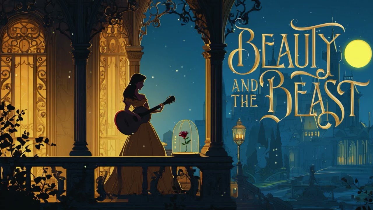 [𝐩𝐥𝐚𝐲𝐥𝐢𝐬𝐭] Warmer Your Day with Disney Guitar Songs 🌊 Beauty and the Beast Best Acoustic