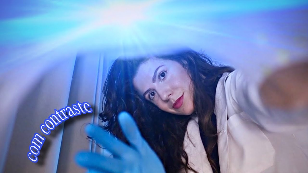 ASMR | EXAME DE TOMOGRAFIA *sensação real*
