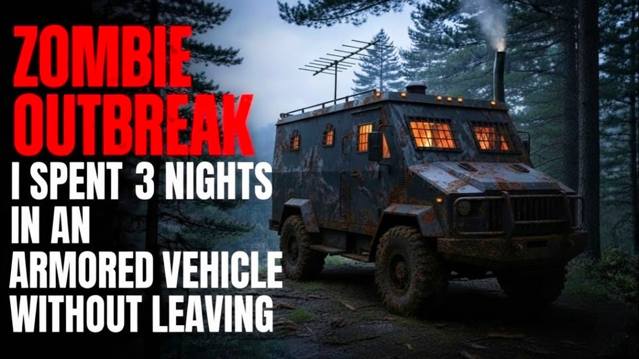 ZOMBIE OUTBREAK: I Spent 3 Nights in an Armored Vehicle Without Leaving
