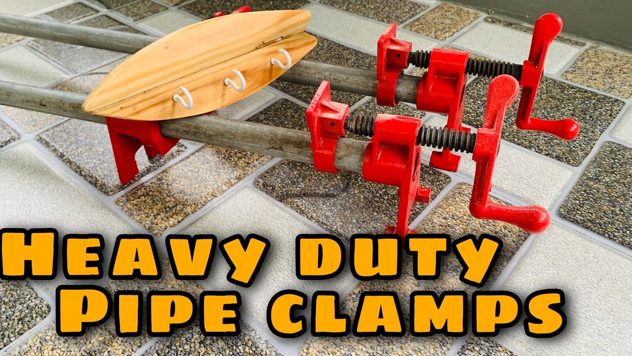 Heavy Duty Pipe Clamps | Easy to Assemble