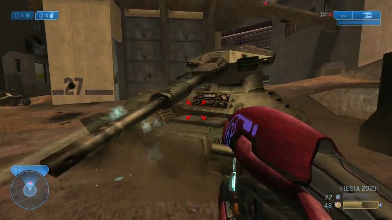 Halo 2 Classic Multiplayer Gameplay (FFA Fiesta on Headlong)