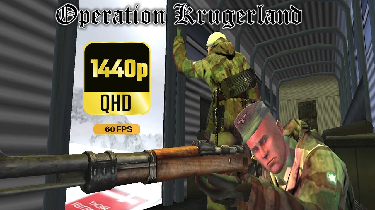 [Medal Of Honor Allied Assault (MOHAA) Operation Krugerland] Mod Full Walkthrough