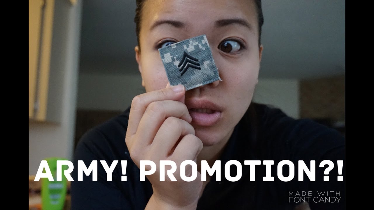 Army Life! PROMOTION?!