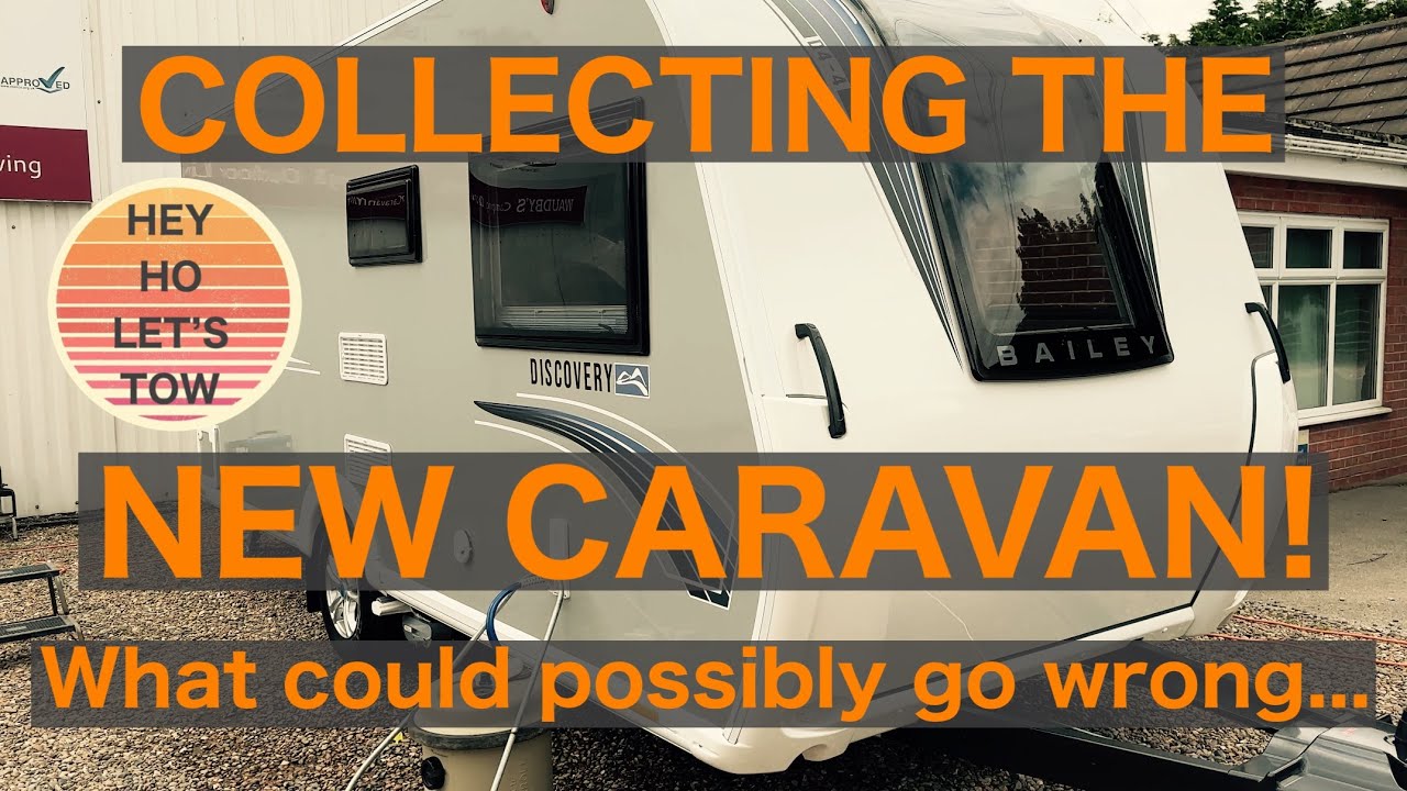 Collecting the NEW Bailey Discovery D4-4 2023! #caravan #new #baileyofbristol