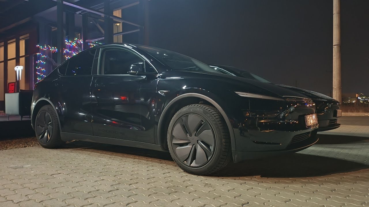 Testez Tesla Model Y 2025 în seara de revelion 2025!! #claudiuheg #tesla #teslamodely 
