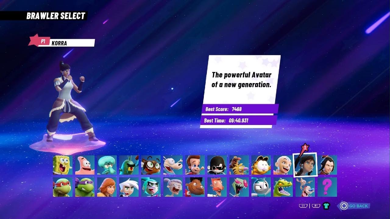 Nickelodeon All-Star Brawl 2 Korra Arcade Mode