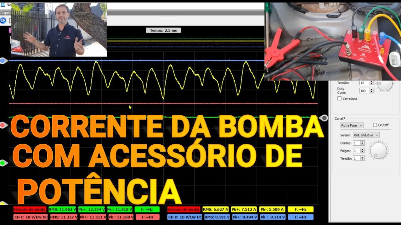CORRENTE DA BOMBA COM ACESSORIO DE POTENCIA