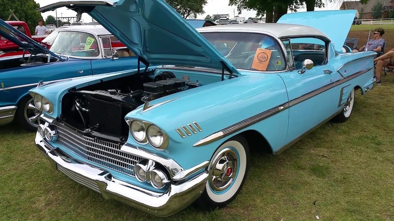 1958 Chevrolet Impala 2 Door Hardtop 348 V8 Tri Power 58 Chevy One Year Only Body Style Coupe Trips