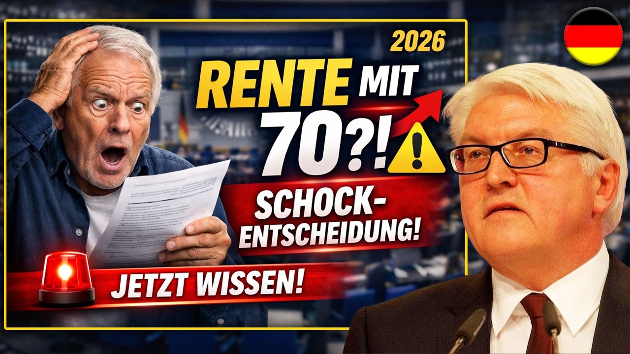 Rente mit 70 beschlossen Was Millionen Rentner jetzt dringend wissen m&uuml;ssen!