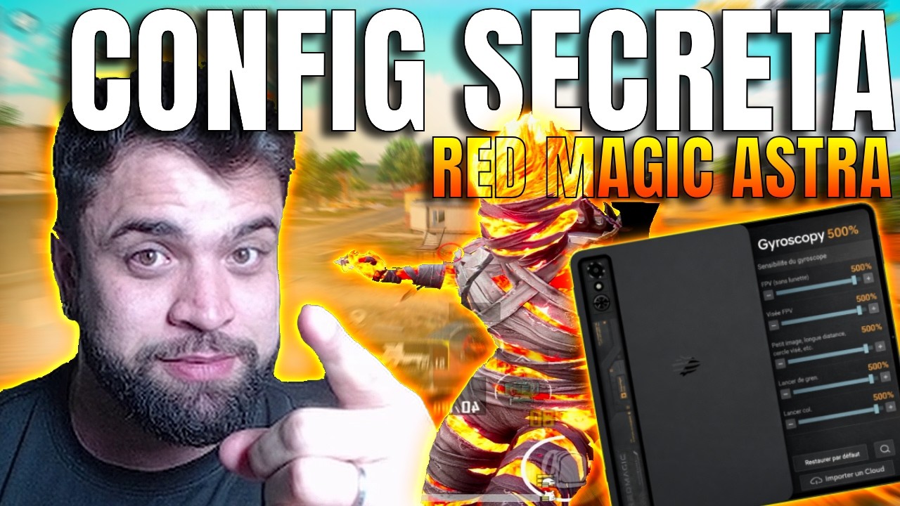 🔥 MELHORES CONFIGURAÇÕES RED MAGIC ASTRA PUBG MOBILE iPad View + Gyro Pro