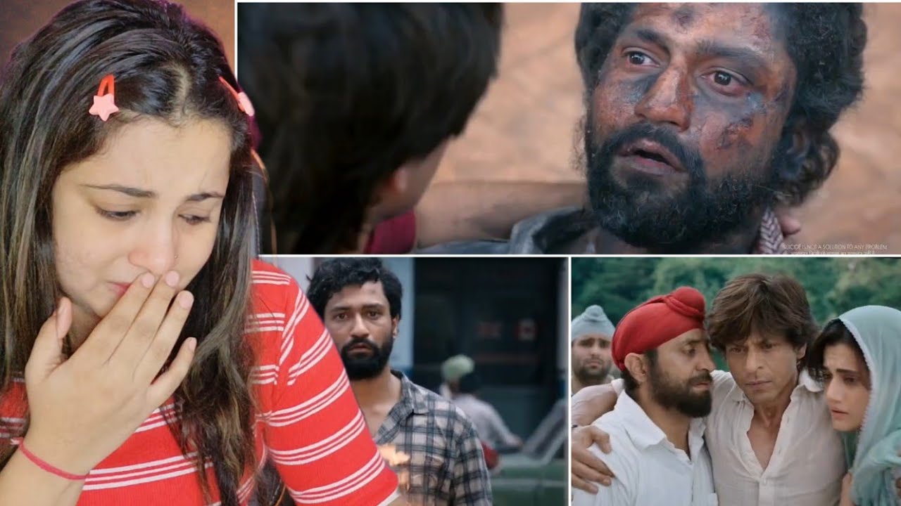 Dunki Interval Scene REACTION | Vicky Kaushal | SRK | Nakhrewali Mona