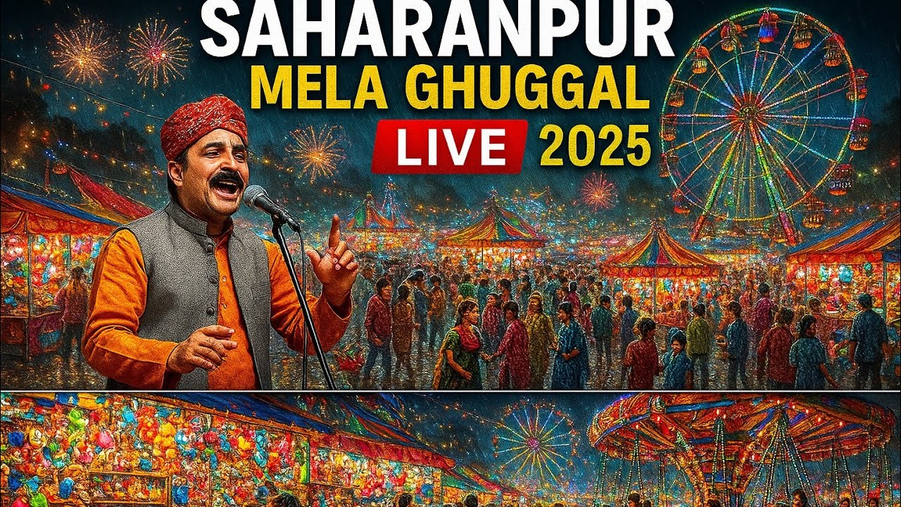 Mela ghugal Mushaira new video | mela ghugal mushaira 2025 | saharanpur mela din me