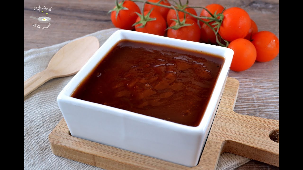 Salsa barbacoa Casera. Receta fácil y deliciosa