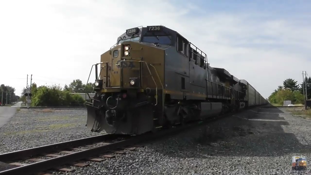 CSX M204 Massive Autorack Consist September 2025