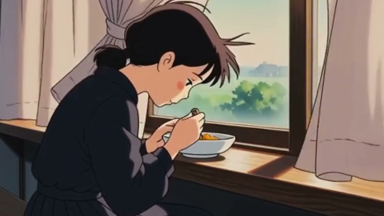 🚌 A Small Home Inside a Bus🍃 | A Cozy Ghibli-Style Forest Life Animation