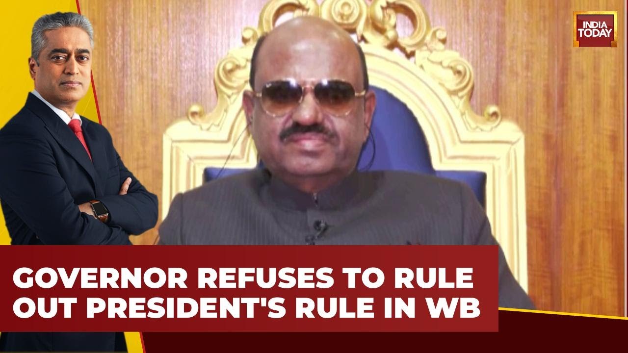 C. V. Ananda Bose Refuses To deny President's rule in West Bengal, keeps all options open