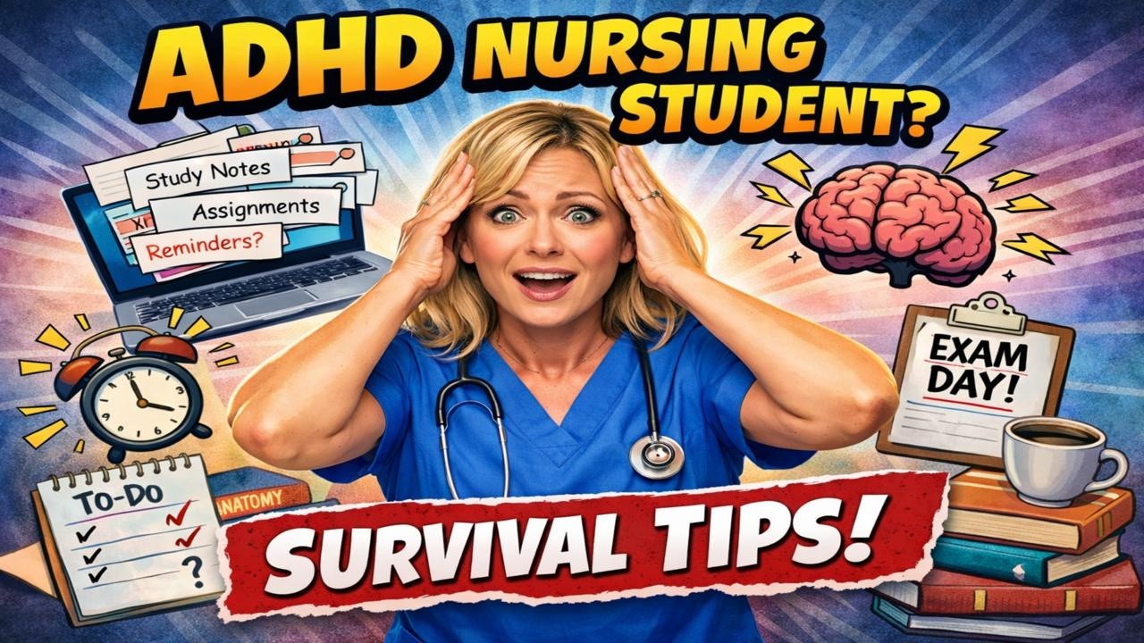 ADHD Doesn’t Stop You Becoming a Great Nurse - use it as a superpower
