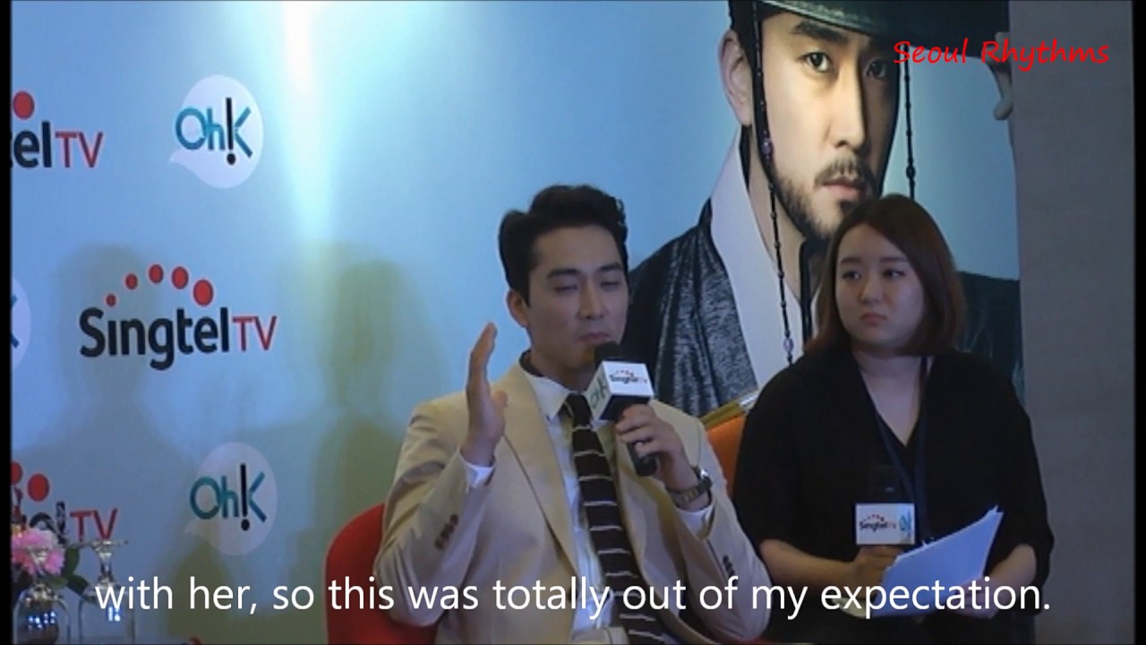 Saimdang, Song Seung Heon Press Conference