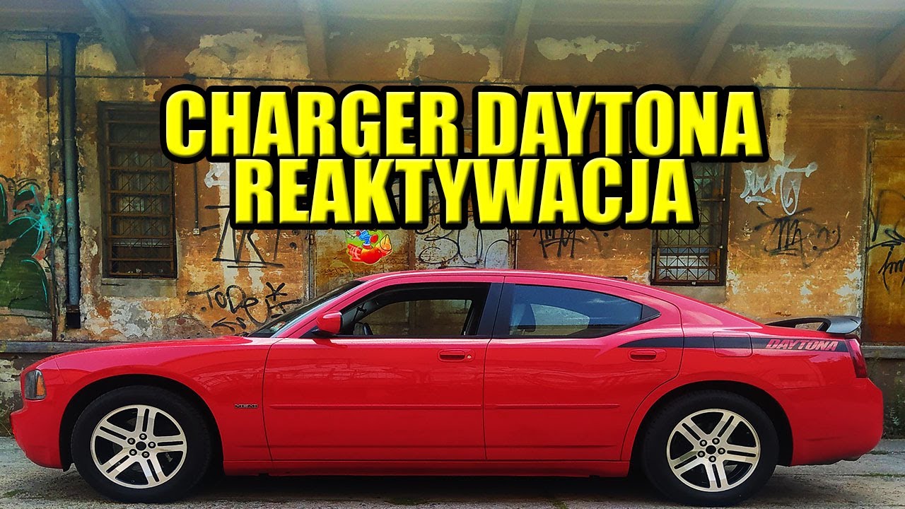 CHARGER DAYTONA 5.7 HEMI ODBUDOWA SILNIKA PO FATALNEJ AWARII, PIERWSZE ODPALENIE, JAZDA.