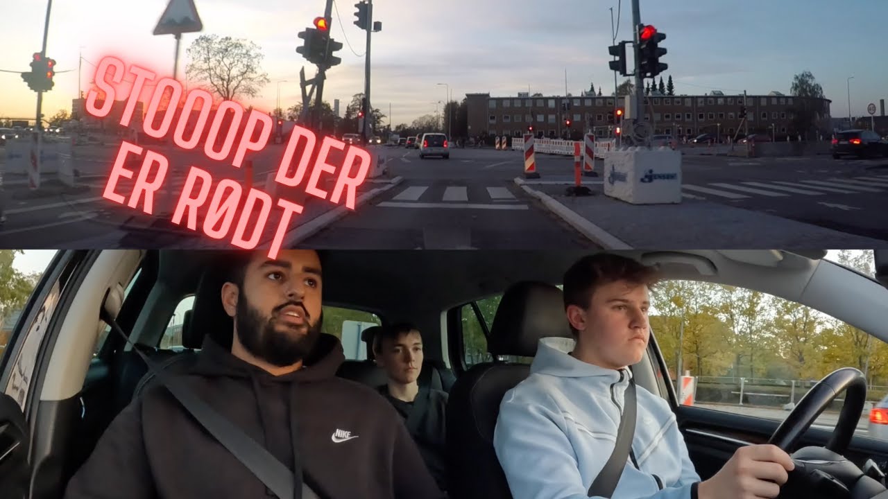 Generalprøve i Søborg med Alex - Køreprøve rute