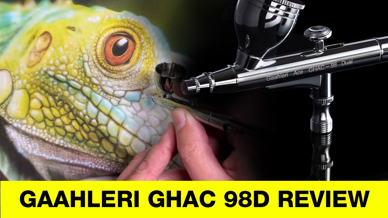GAAHLERI Airbrush Set GHAC 98D mit Steckdüsensystem im Test / Review