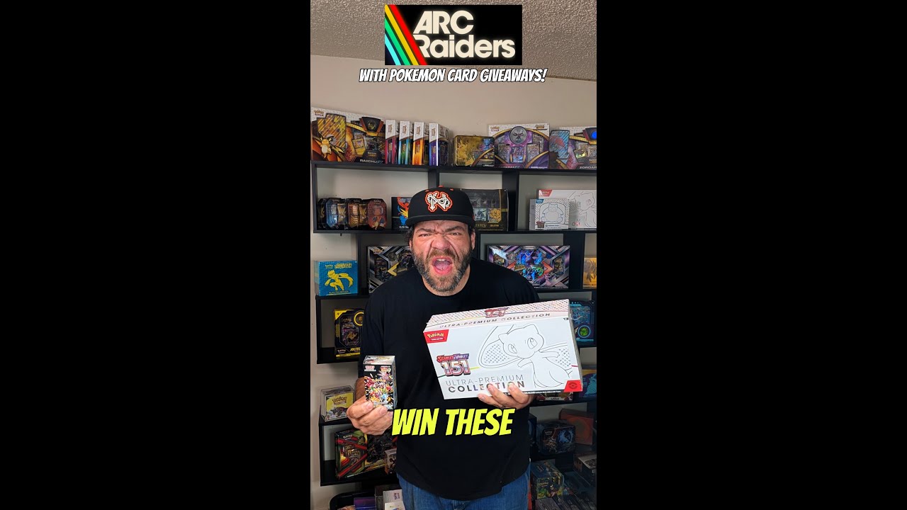 ARC Raiders and Pokemon Card Giveaways!  #pokemontcg #giveaway #arcraiders