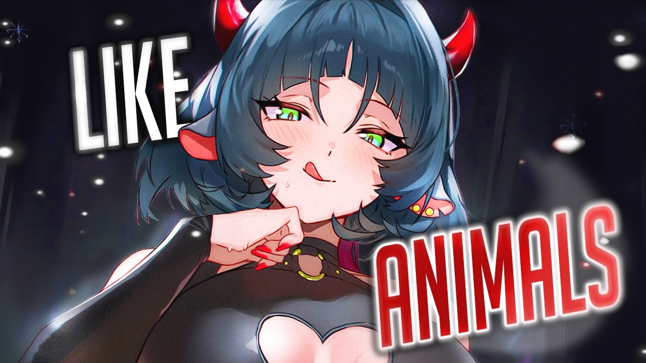Nightcore - Animals (Female Version) (Lyrics)