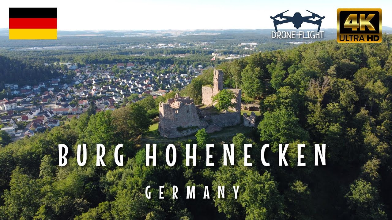 BURG HOHENECKEN in Kaiserslautern, Germany 🇩🇪🏰 | Drone Flight