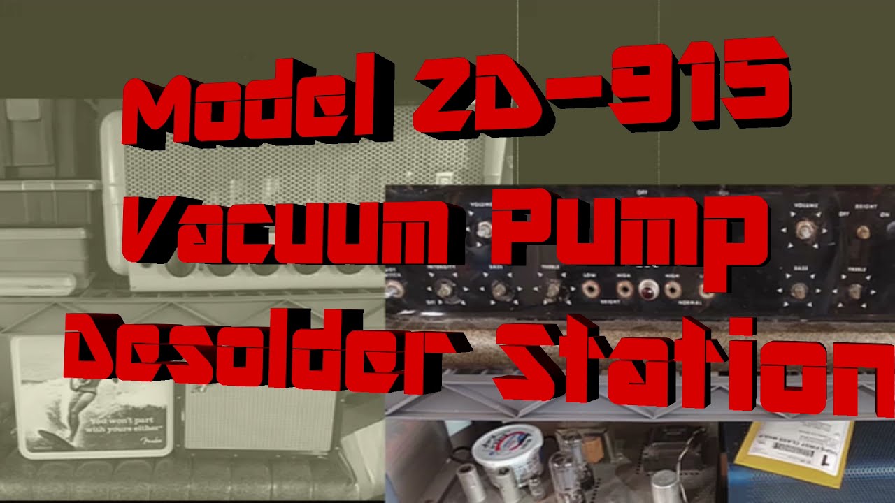 ZD-915 Vacuum Pump De-Solder Station Review