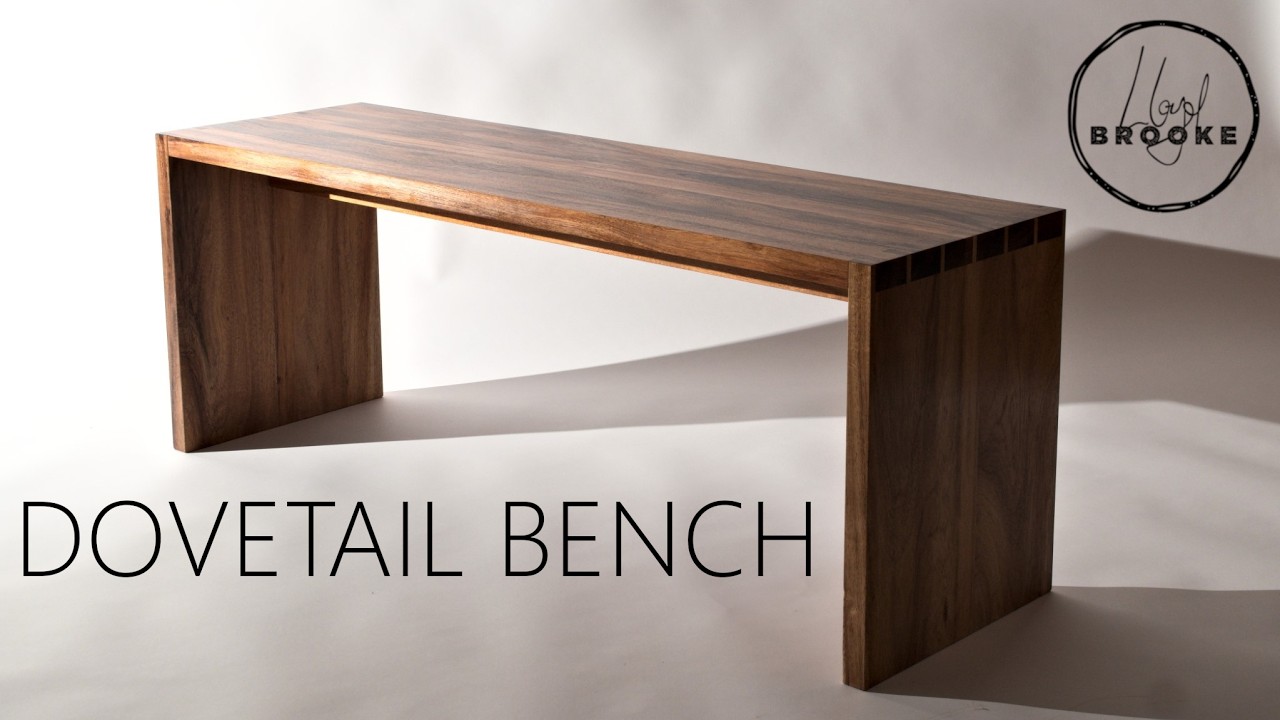 Building a Hand Cut Dovetail Bench - Joinery Cut by Hand