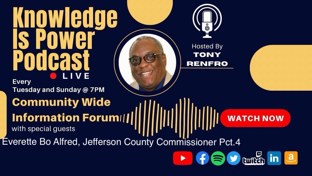 Who is Bo Alfred, The Jefferson County Pct. 4 Commissioner  📱