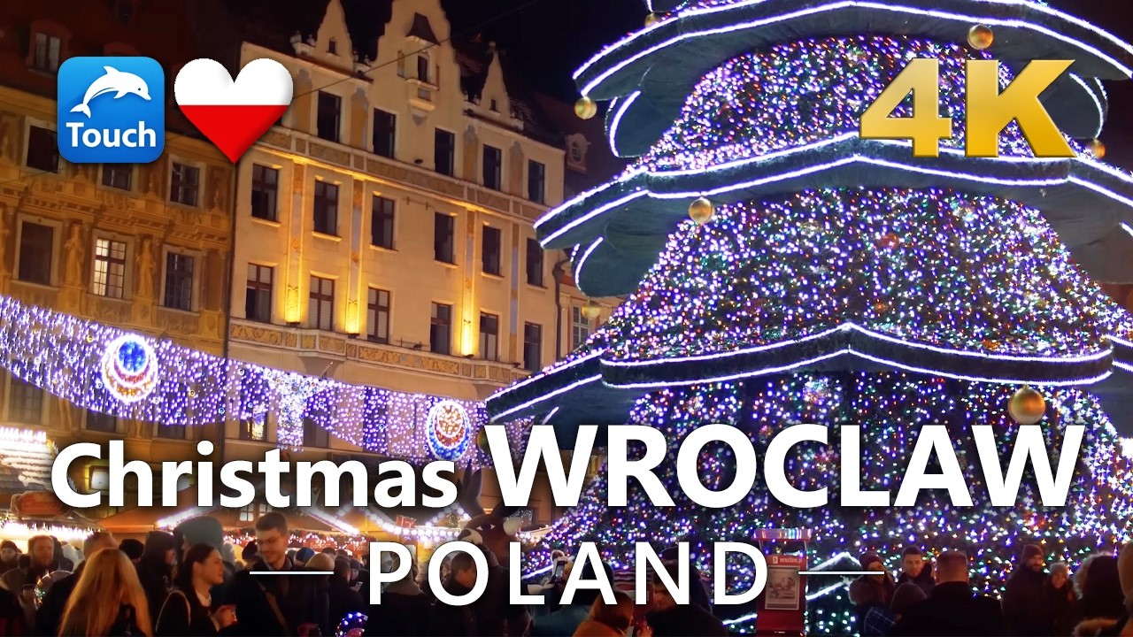 Wroclaw - Christmas Markets, Poland ► Travel Video, 4K ► Travel in Poland #TouchChristmas