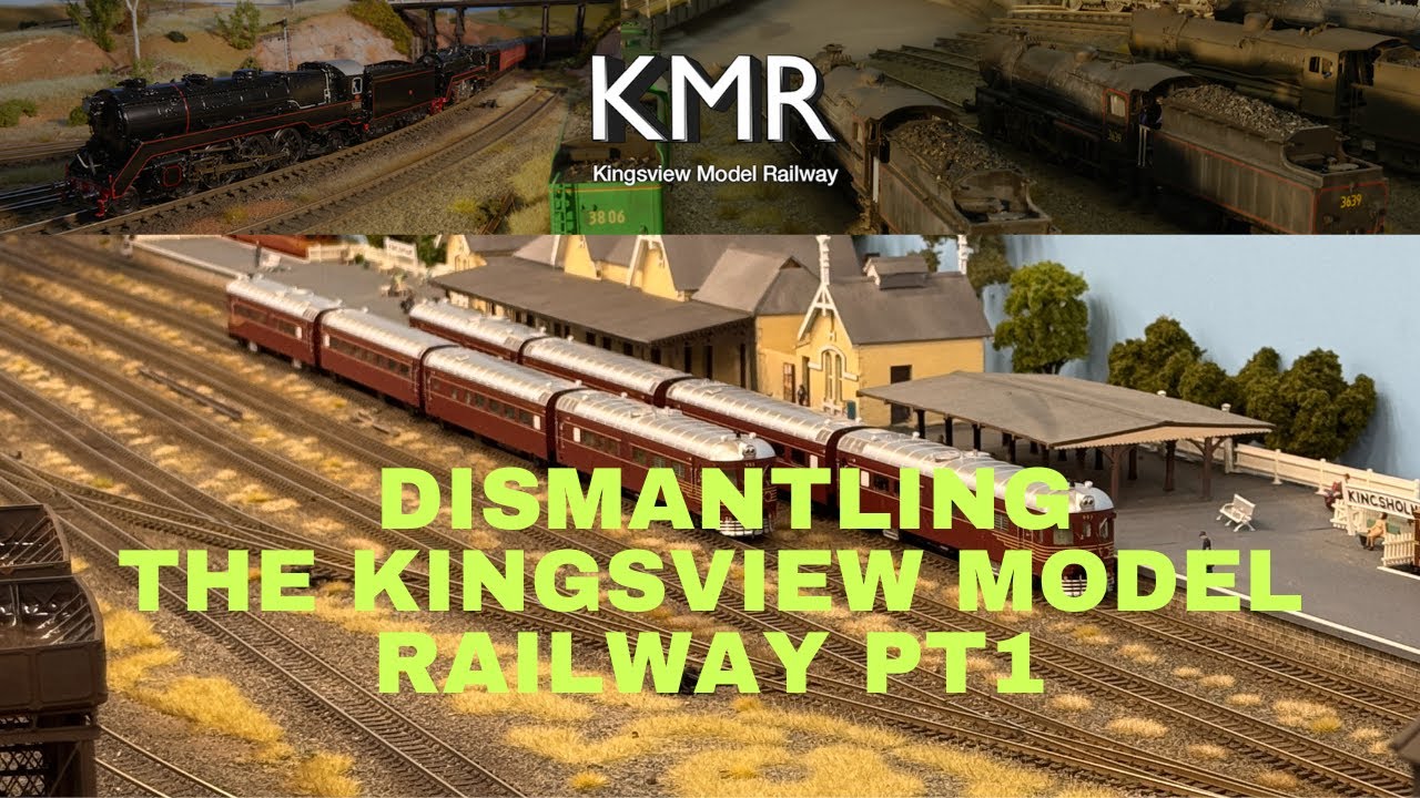 Dismantling the Kingsview Model Railway PT1