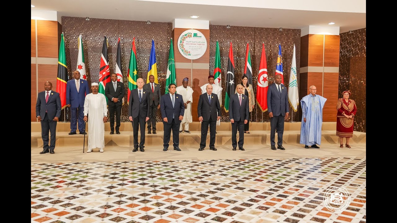 رئيس الجمهورية يشهد انطلاق فعاليات النسخة الرابعة من المعرض الأفريقي للتجارة البينية