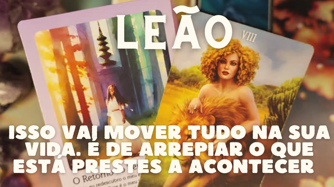 LEÃO 💎♌ ISSO VAI MOVER TUDO NA SUA VIDA 😱😱😱🧭🧭🧭 É DE ARREPIAR O QUE ESTÁ PRESTES A ACONTECER 👀👀👀