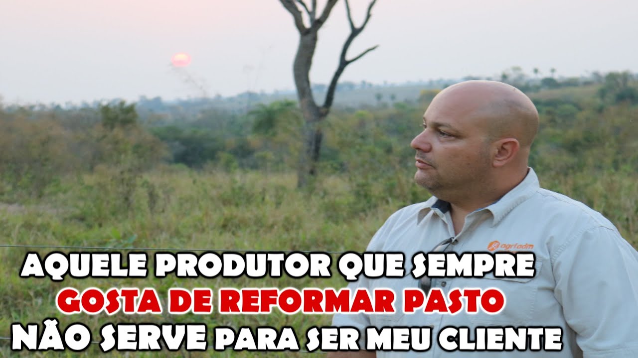 AQUELE PRODUTOR QUE SEMPRE GOSTA DE REFORMAR PASTO NÃO SERVE PARA SER MEU CLIENTE | PROF MARCELO