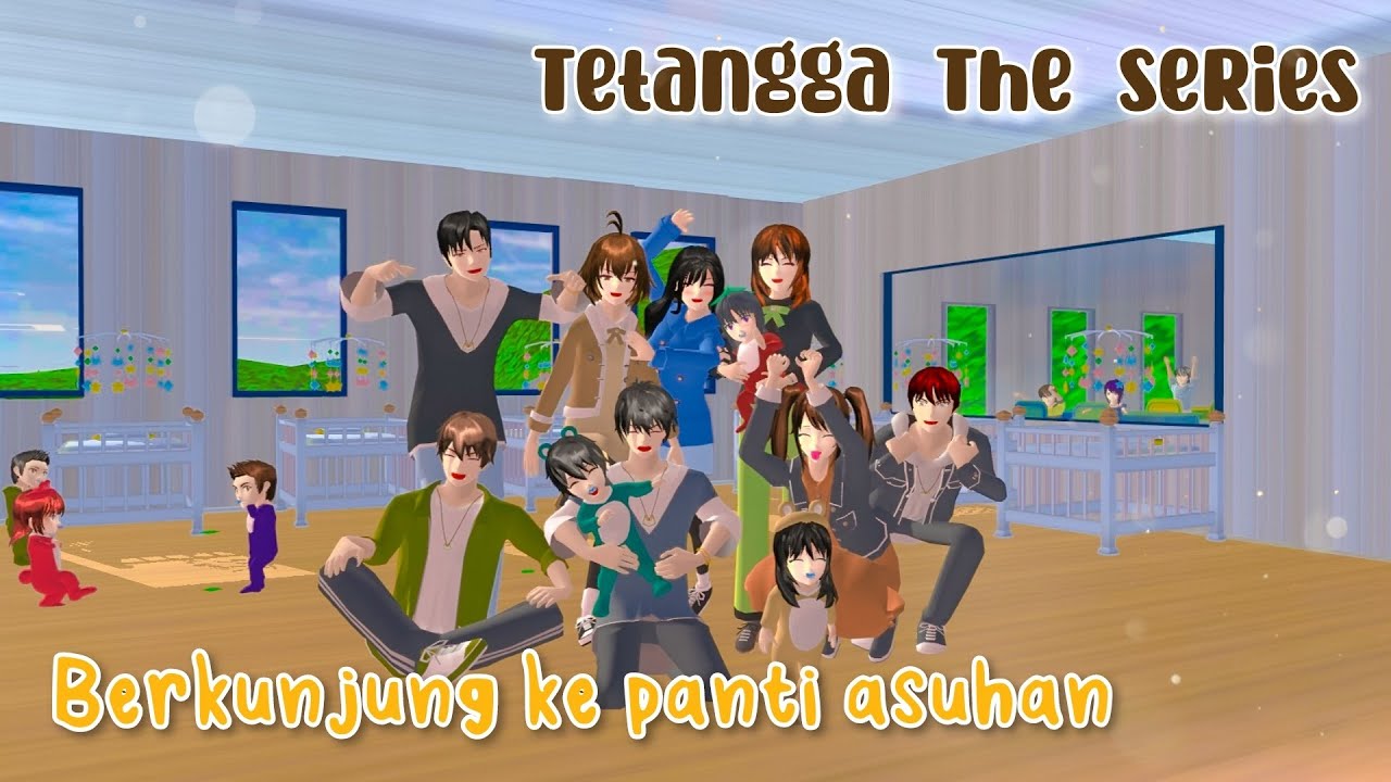 TETANGGA THE SERIES [ Berkunjung ke panti Asuhan ] SAKURA SCHOOL SIMULATOR DRAMA