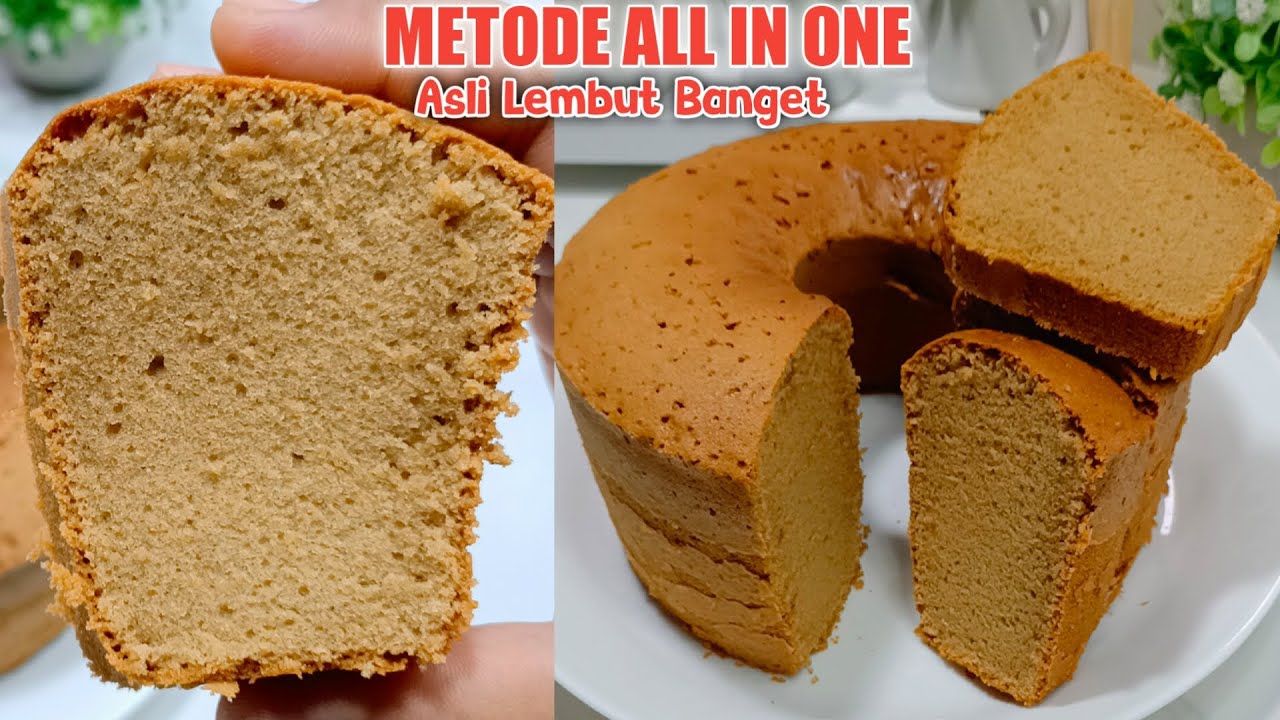 HASILNYA SELALU MEMUASKAN MENGGUNAKAN CARA INI‼️BOLU KOPI SUPER LEMBUT,EMPUK METODE ALL IN ONE