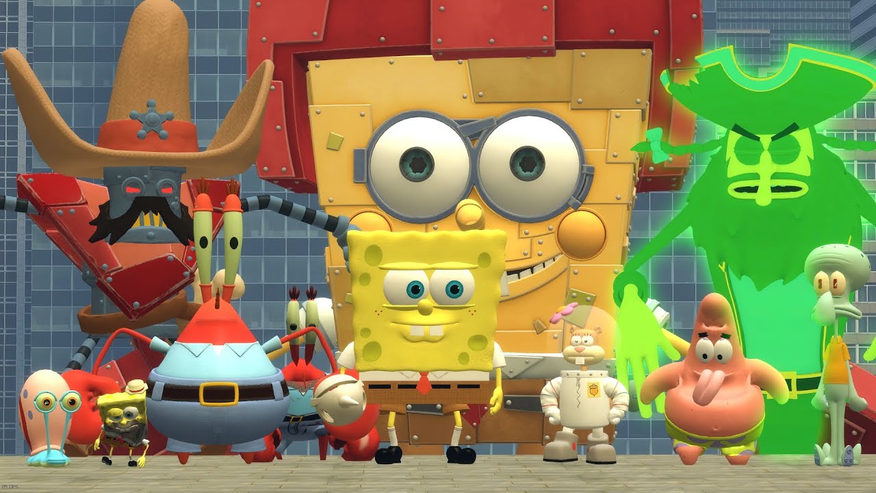 I Found ALL Spongebob SquarePants Nextbots in Garry's Mod!