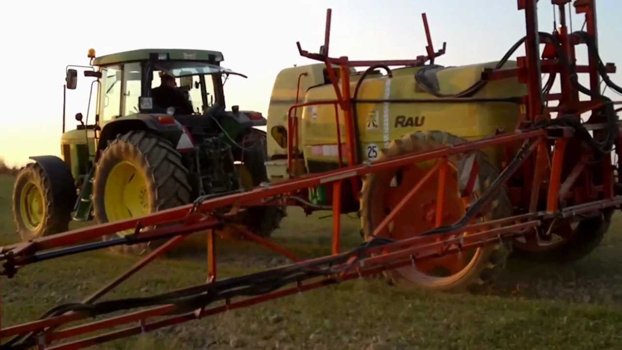 Opryski Jesień 2011(John Deere + RAU 2800)