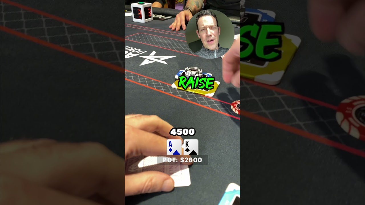 ALL-IN for $5,000 with Ace King! 