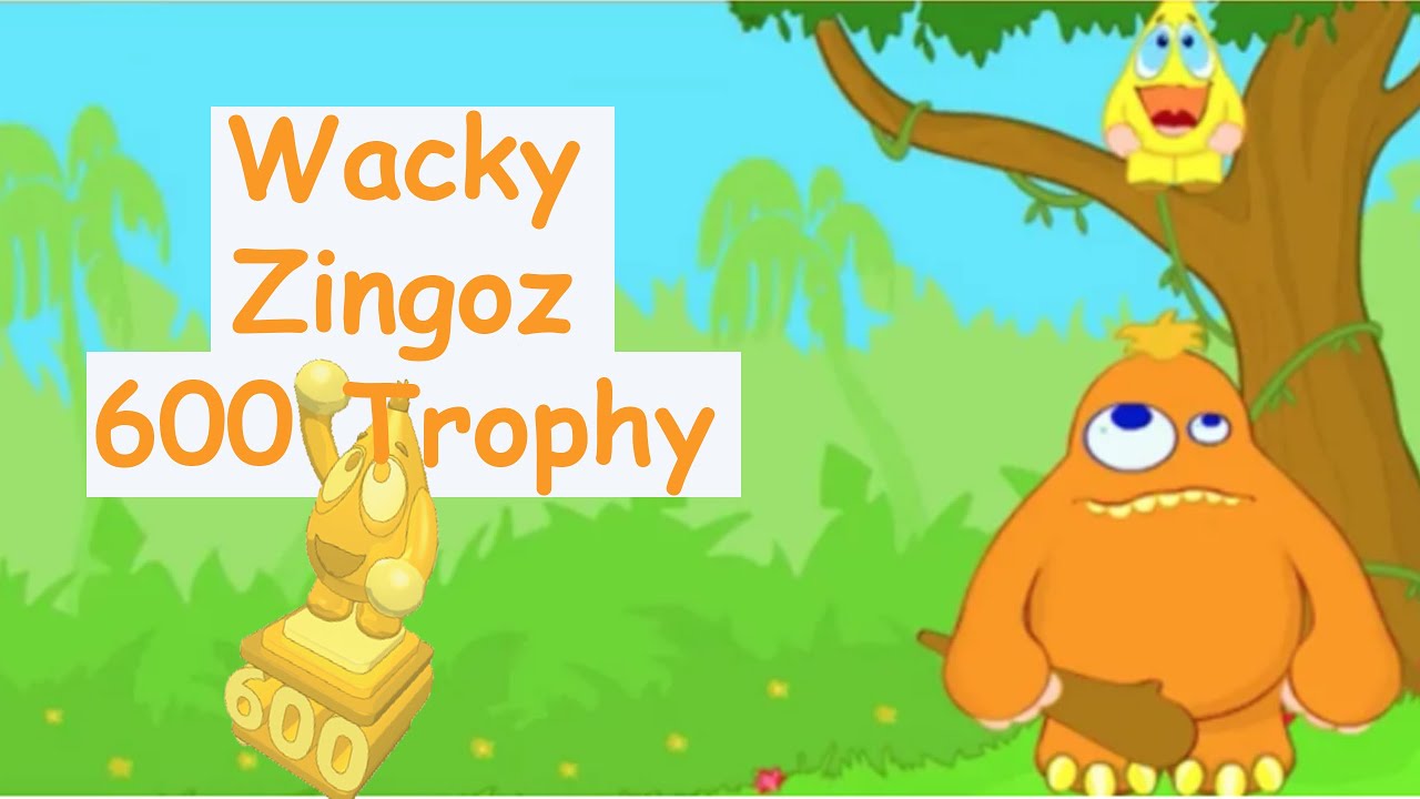 Webkinz Wacky Zingoz 600 Trophy Pursuit