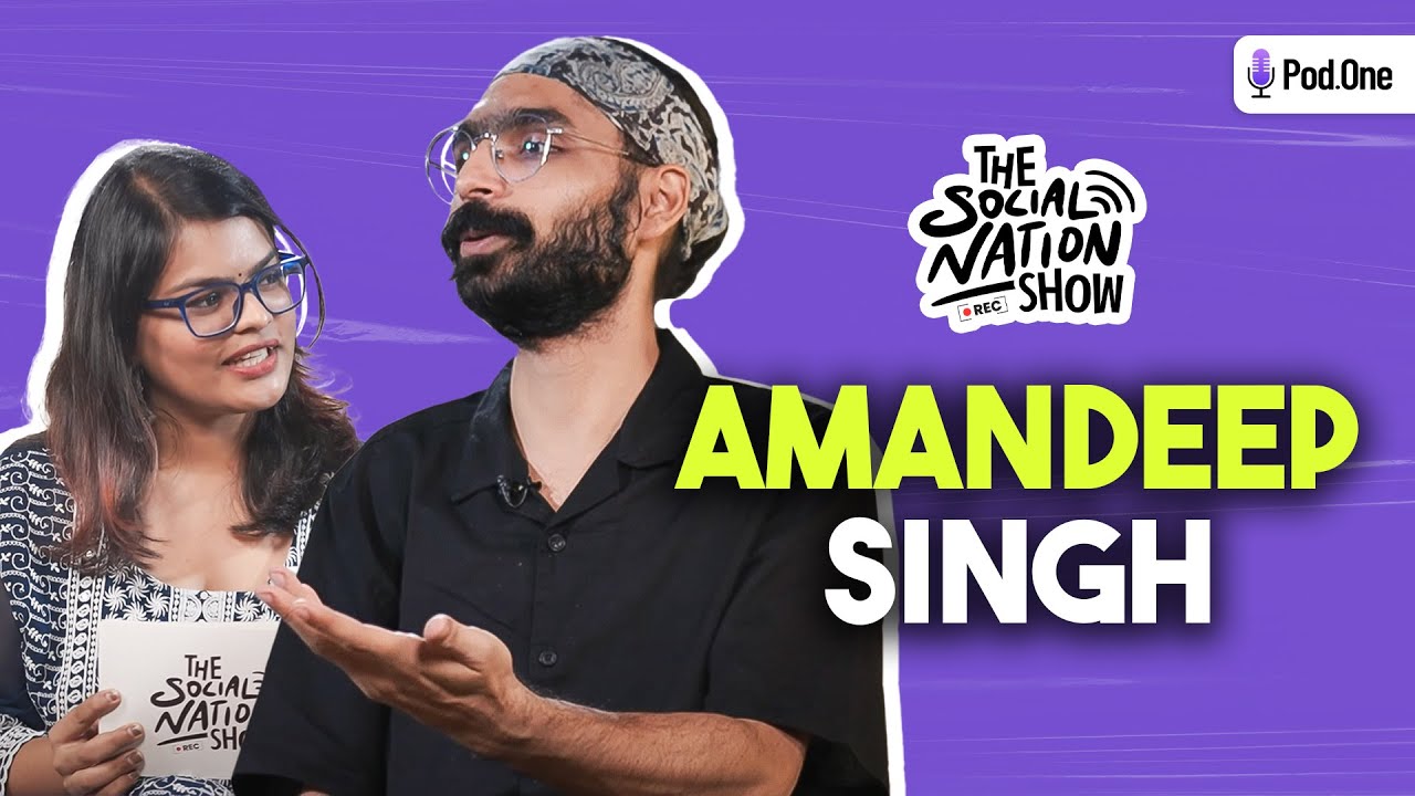 Amandeep Singh on Poetry, Passion & Road to a Global Stage | @AmandeepSingh_khayal | Social Nation