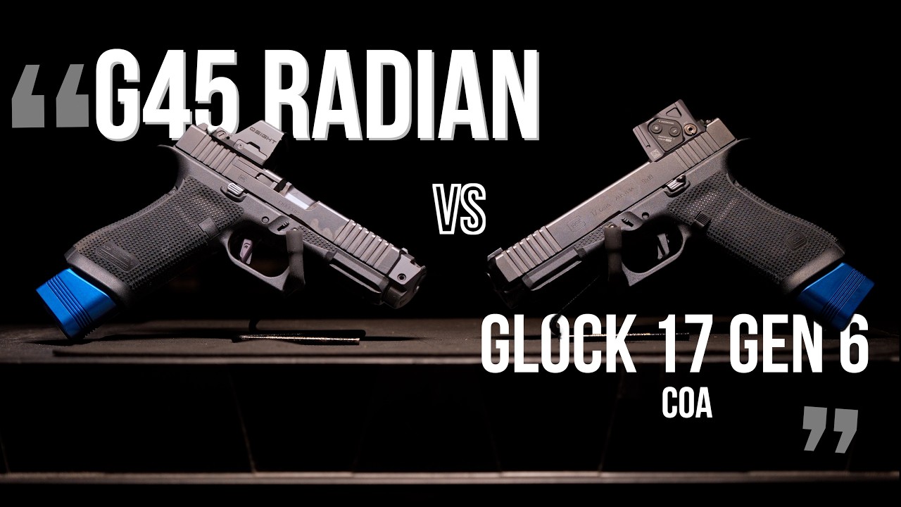 Заводское исполнение против кастомной сборки: Glock 17 Gen 6 COA против G45 Radiant RamJet 2026 R...