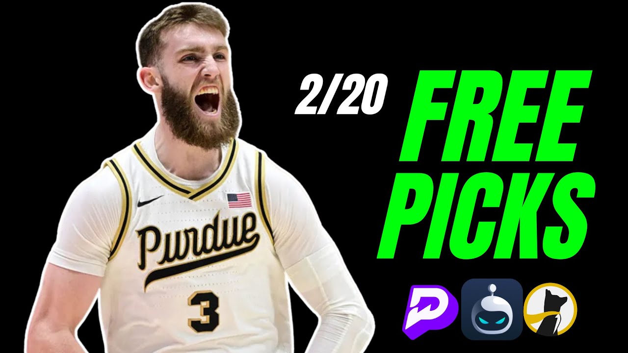 19-5 RUN, Best College Basketball Bets, Player Prop Picks, Parlays, Predictions Today February 20th