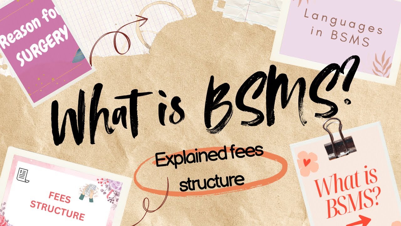 BSMS Course details📚|Fees Structure💰|Explained by siddha student #neet2025#siddha#bsms 
